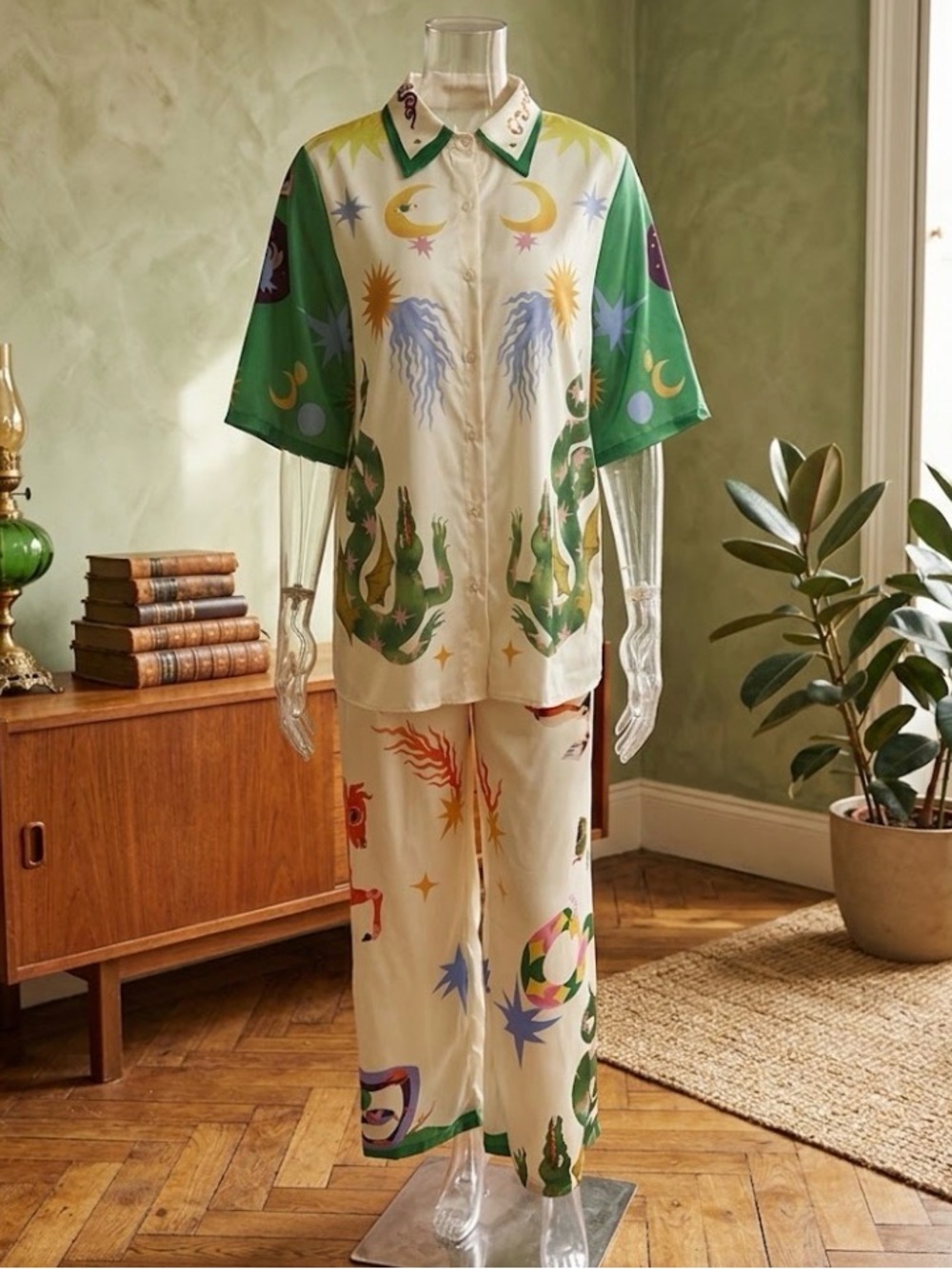 New, never-used two-piece set, size 14.